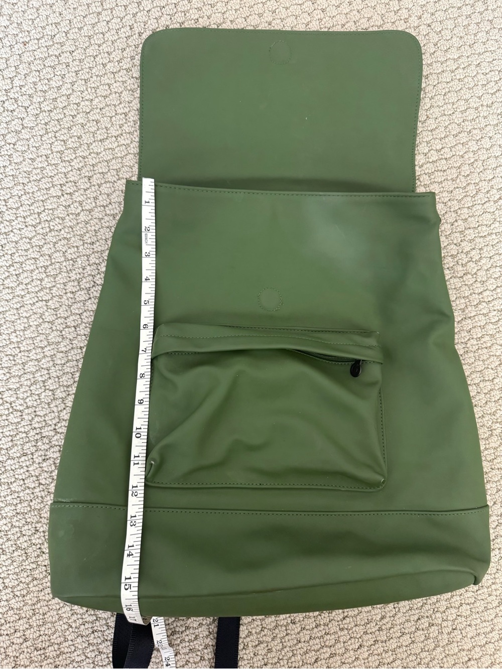 Hunter Olive Green Backpack - Picture 15 of 15